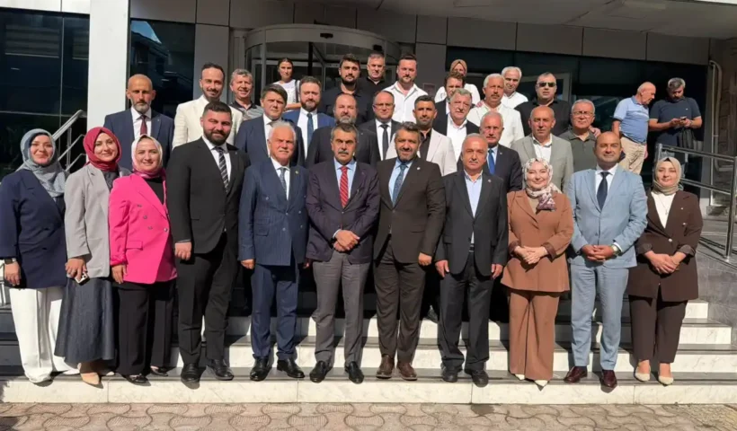 AK Parti Türkiye Yüzyılı Buluşmaları programı için Giresun'da