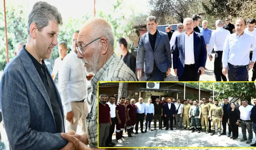 Aksu’da yangın yaraları sarılıyor: Devlet tüm imkanlarıyla sahada