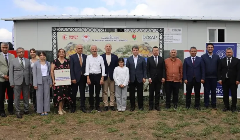 Amasya’da üretim altyapısına 21,2 milyon liralık destek
