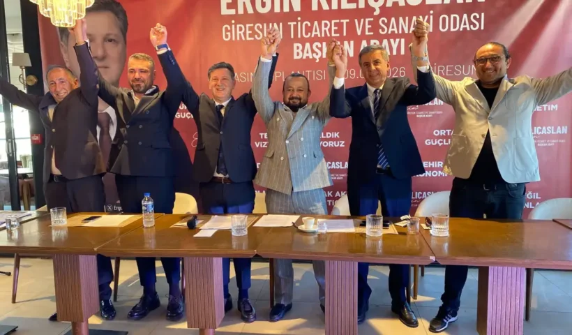 Giresun TSO’da Engin Kılıçaslan başkanlığa adaylığını açıkladı