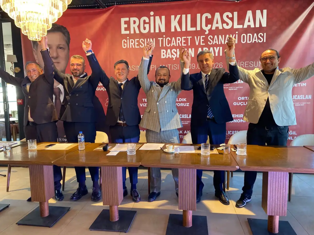 Giresun TSO’da Engin Kılıçaslan başkanlığa adaylığını açıkladı