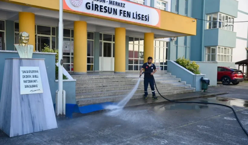Giresun'da okullar yeni döneme hazırlanıyor