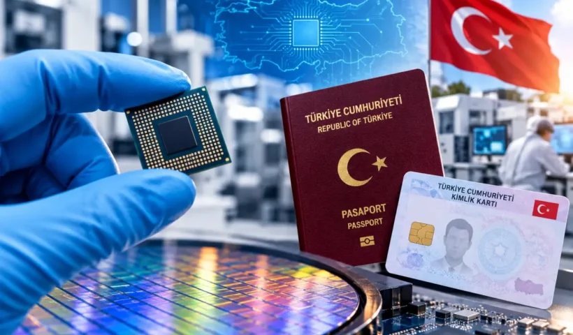 Kimlik ve pasaport çipleri Türkiye’de üretilecek