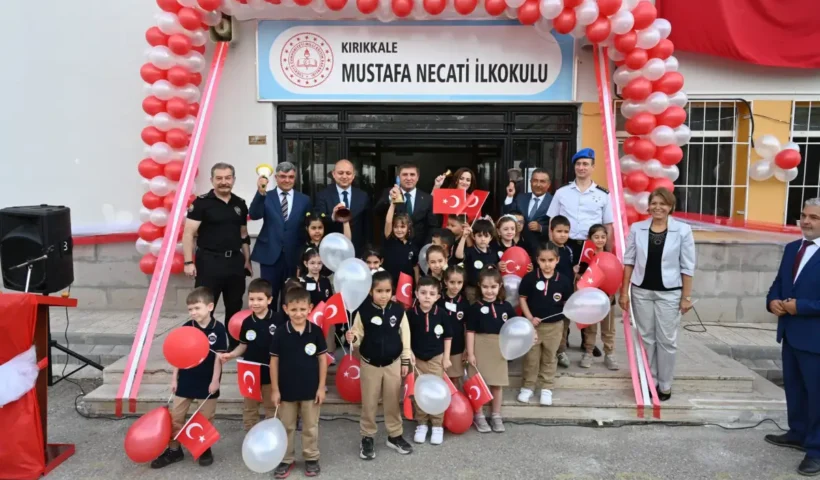 Kırıkkale’de ilk ders zili coşkuyla çaldı