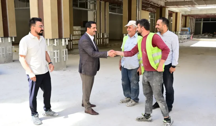 Battalgazi’de eski hal alanı yeni ticaret kompleksine dönüşüyor