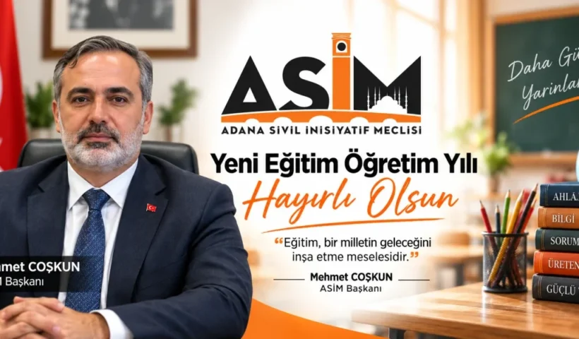 Mehmet Coşkun: Eğitim, bir milletin geleceğini inşa etme meselesidir