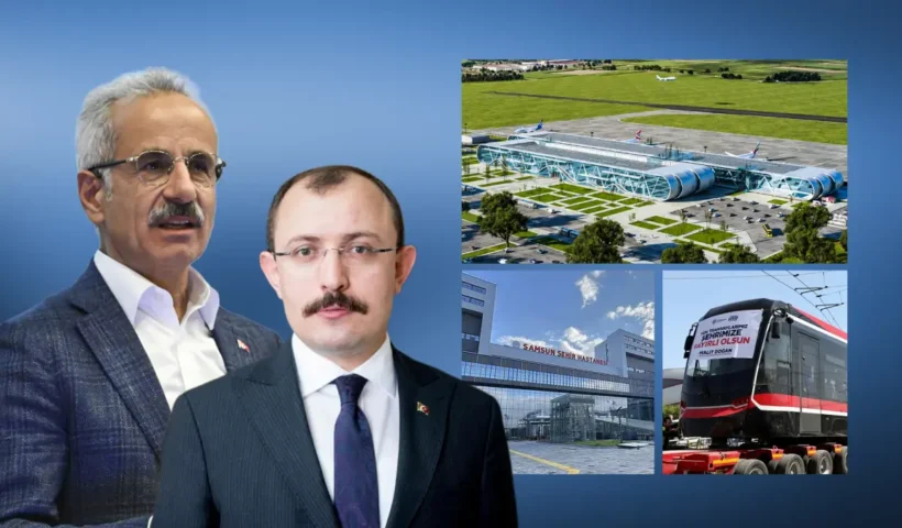 Samsun'da tarihi gün! İki dev projenin temeli atılıyor