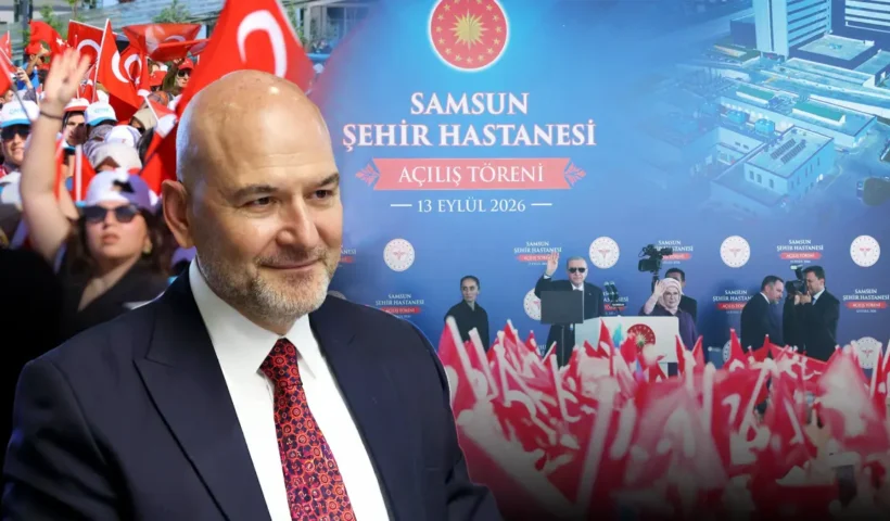 Süleyman Soylu’dan Samsun mesajı: Samsun, Türk siyasi hayatının müşiridir; ölçüsüdür