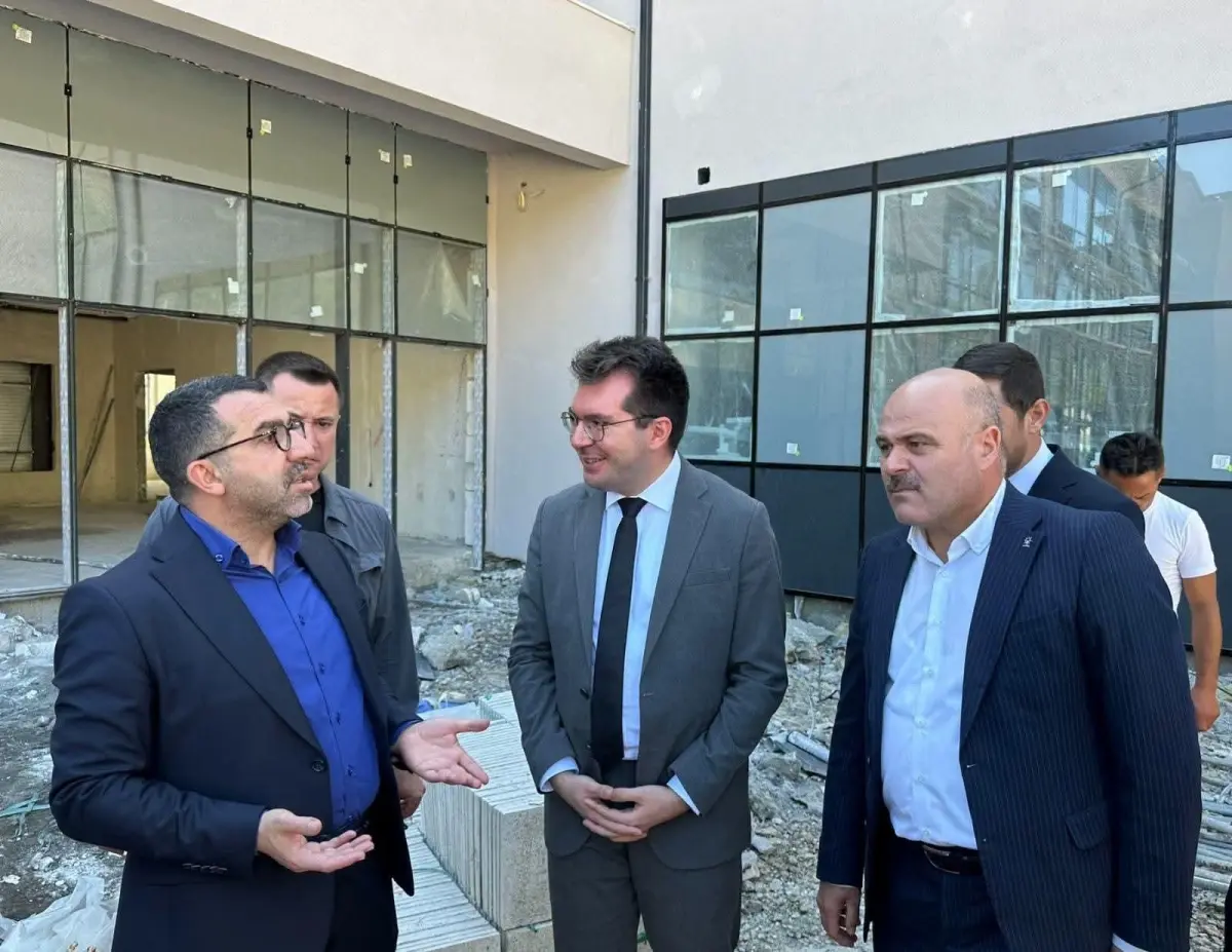 Susuz Devlet Hastanesi’nde çalışmalar hızla ilerliyor