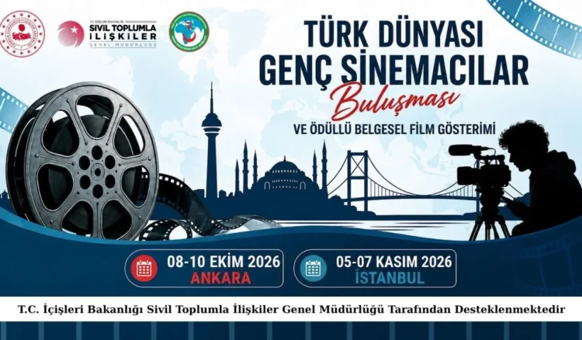 Türk Dünyası Genç Sinemacılar Buluşması için başvurular başladı