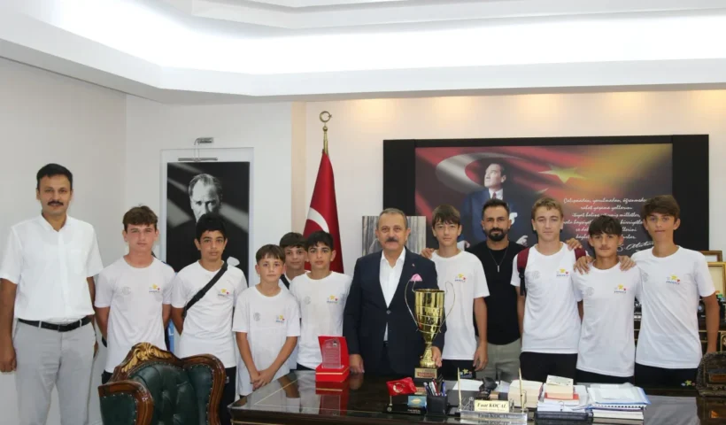 Türkiye Şampiyonlarından Başkan Koçal’a teşekkür