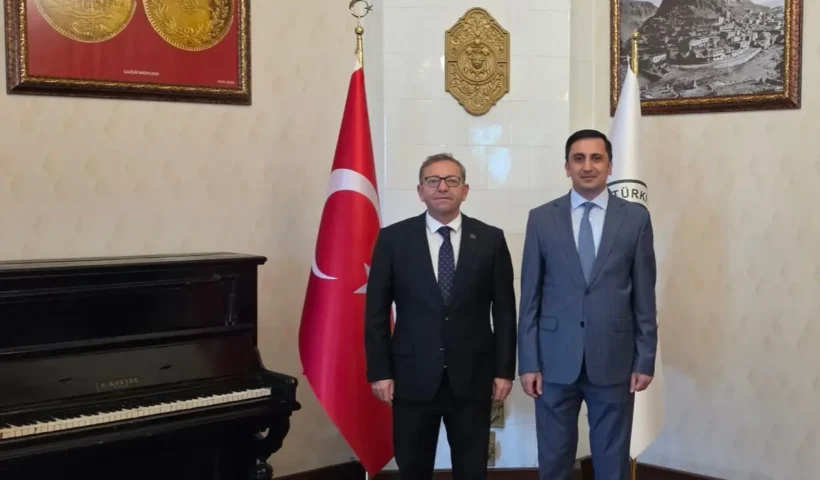 Vali Ziya Polat, Başkonsolos Goşgar Zeynalov ile bir araya geldi