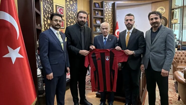 Ankara’da temas: Vanspor yönetiminden Devlet Bahçeli’ye ziyaret