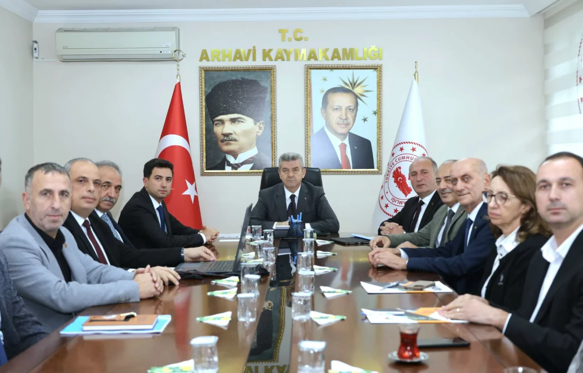 Artvin'de Arhavi OSB Müteşebbis Heyet Toplantısı yapıldı